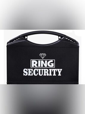 Ring Black Security Case with White Logo